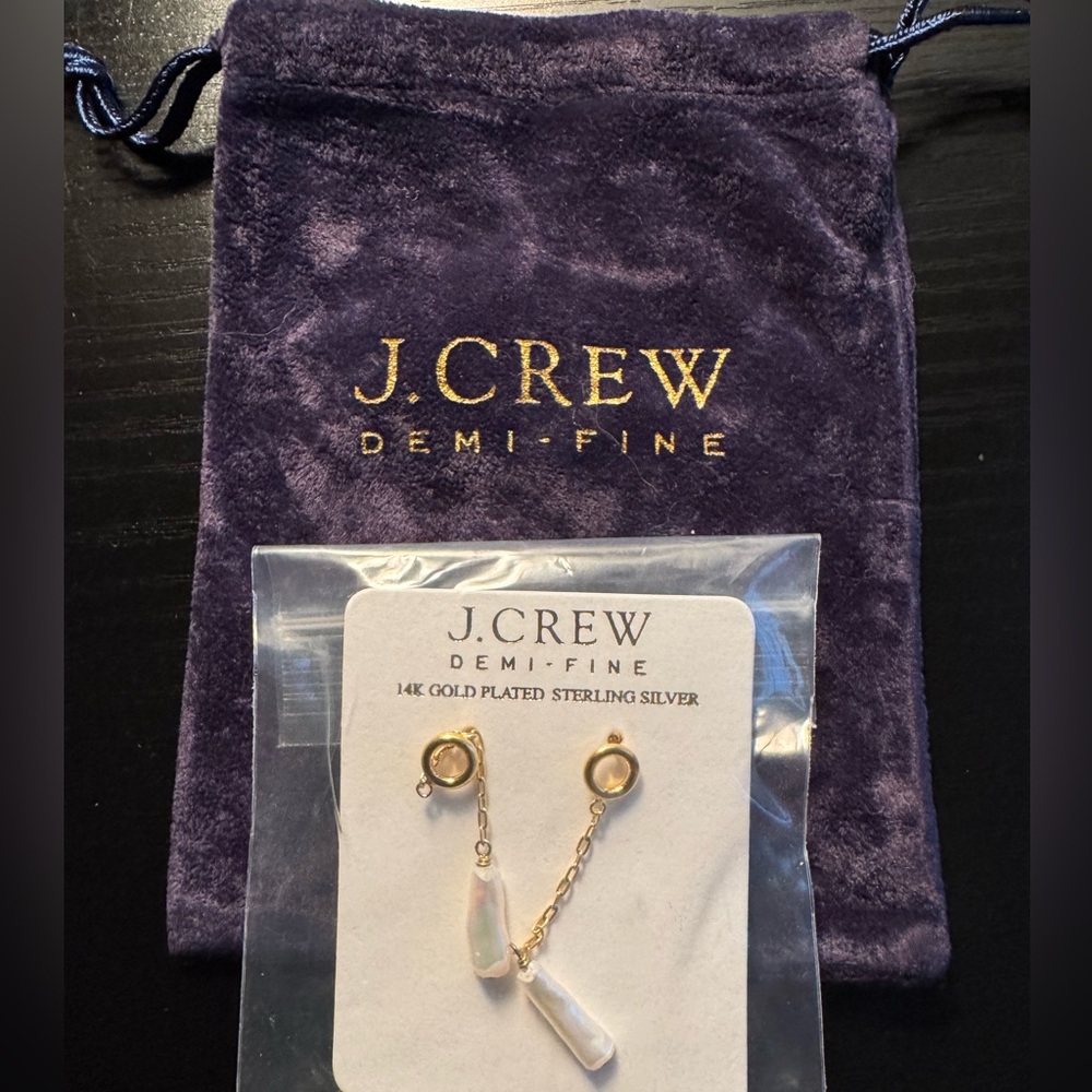 J. Crew earrings